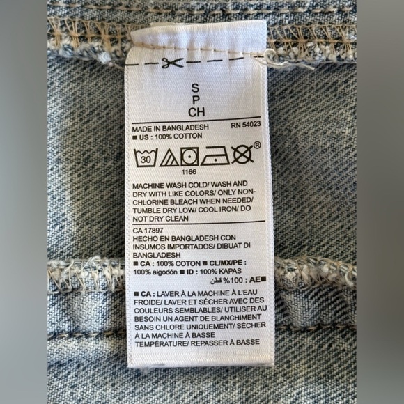 💙 Upcycled Guns N’ Roses Graphic Band Tee On Old Navy Denim Jean Jacket - Picture 5 of 5